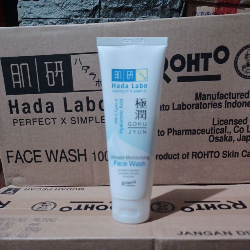 Hada Labo Gokujyun Ultimate Moisturizing Face Wash 100gr