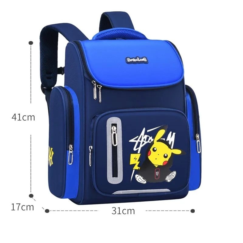 Tas Sekolah Dasar Pokemon Go Ransel Anak Kartun Anak Laki Laki Pikachu Tas Sekolah Ruang  Besar Ransel Untuk Anak Laki Perempuan