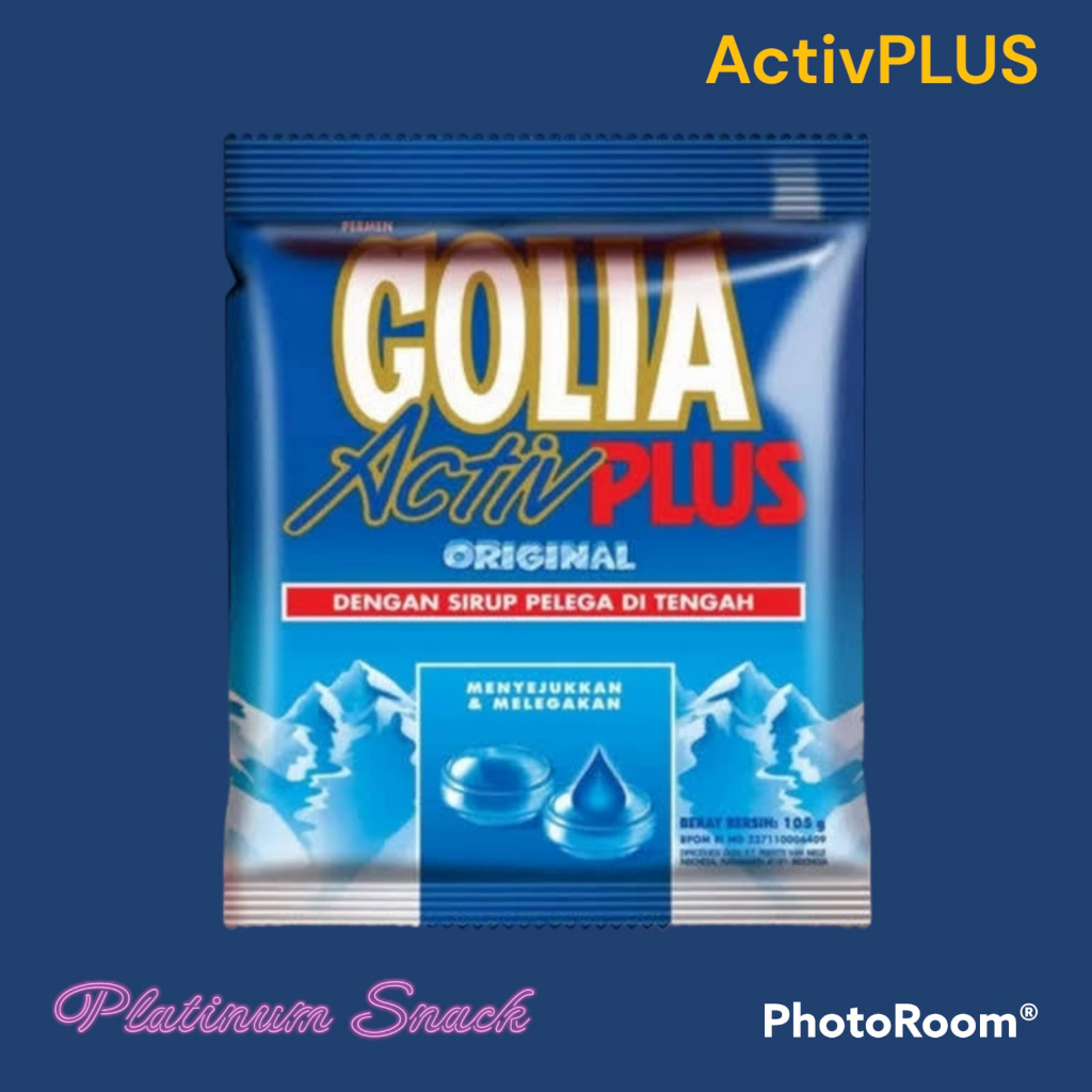 Golia ActivPLUS Permen 105 Gr | Isi 42 Pcs