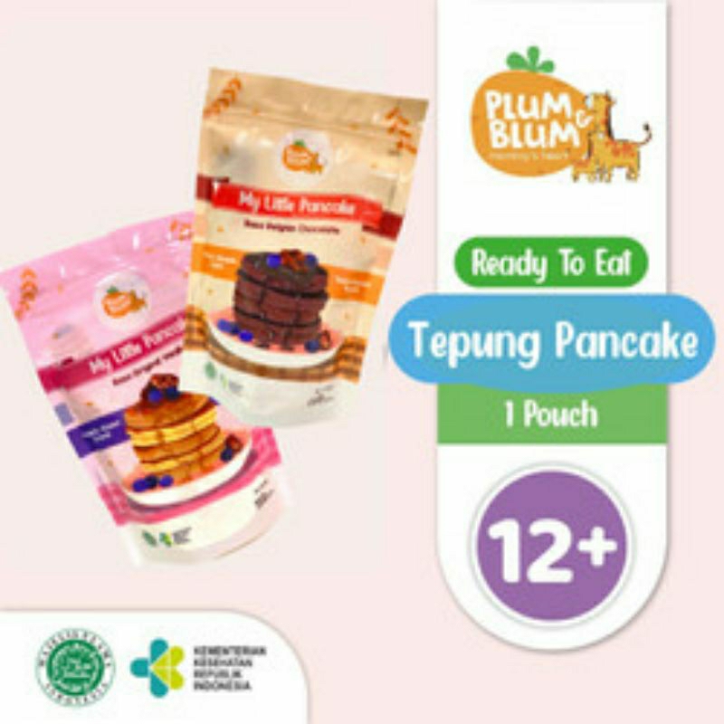 

Plum & Blum Tepung Pancake - Vanila 150gr