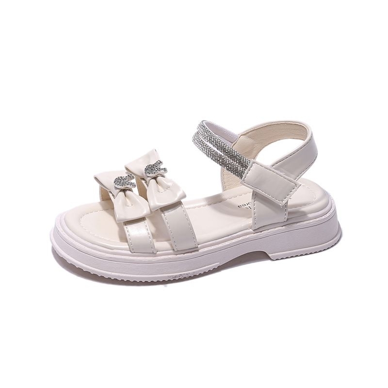 【FREE BOX IMPORT】VF-G86 - Sandal Tali Double Kristal Fashion Anak Import