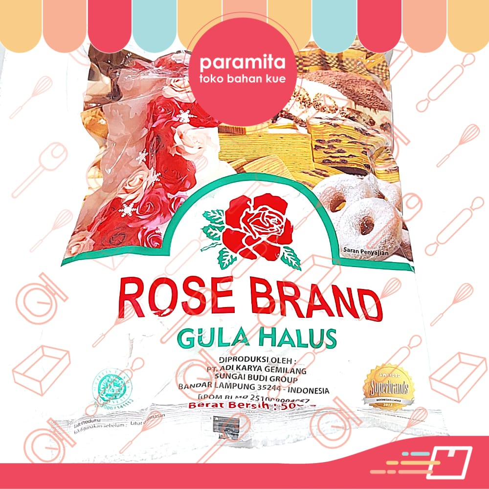 Rose Brand Gula Halus 500 gr