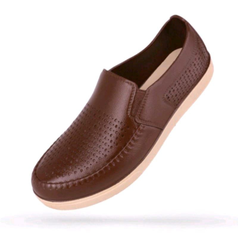 Sepatu Pria Sepatu Kerja Yumeida Karet Ringan