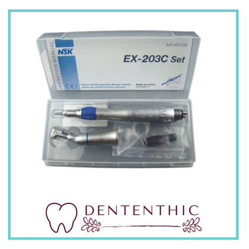 Handpiece lowspeed set dental 4 hole