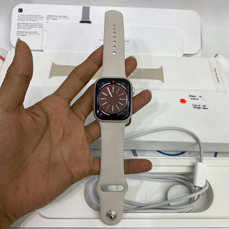 apple watch series 8 41mm resmi iBox