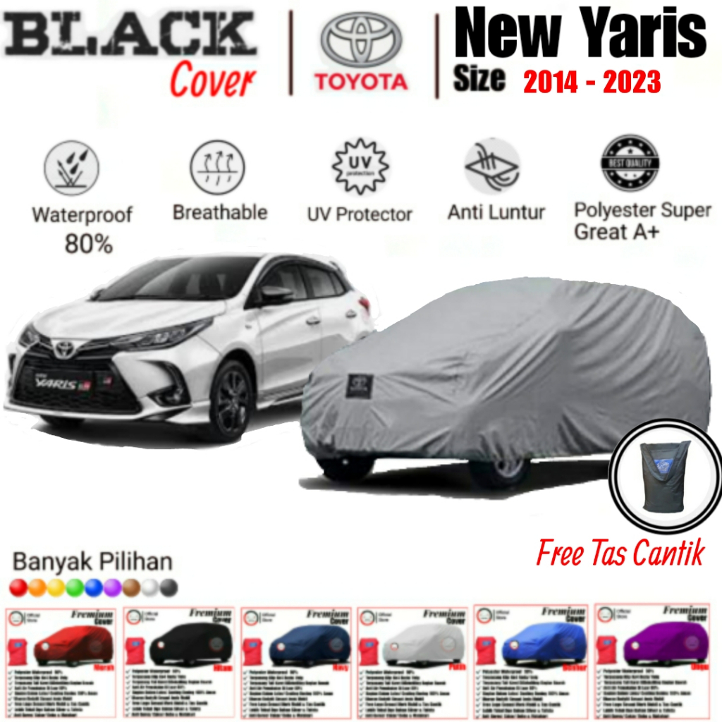 Cover Mobil New Yaris/Yaris Heykers/lele/joker, Cover Mobil Waterproof, Cover Mobil Polyster Super Great A, Cover Mobil Anti Luntur, Cover Mobil Premium