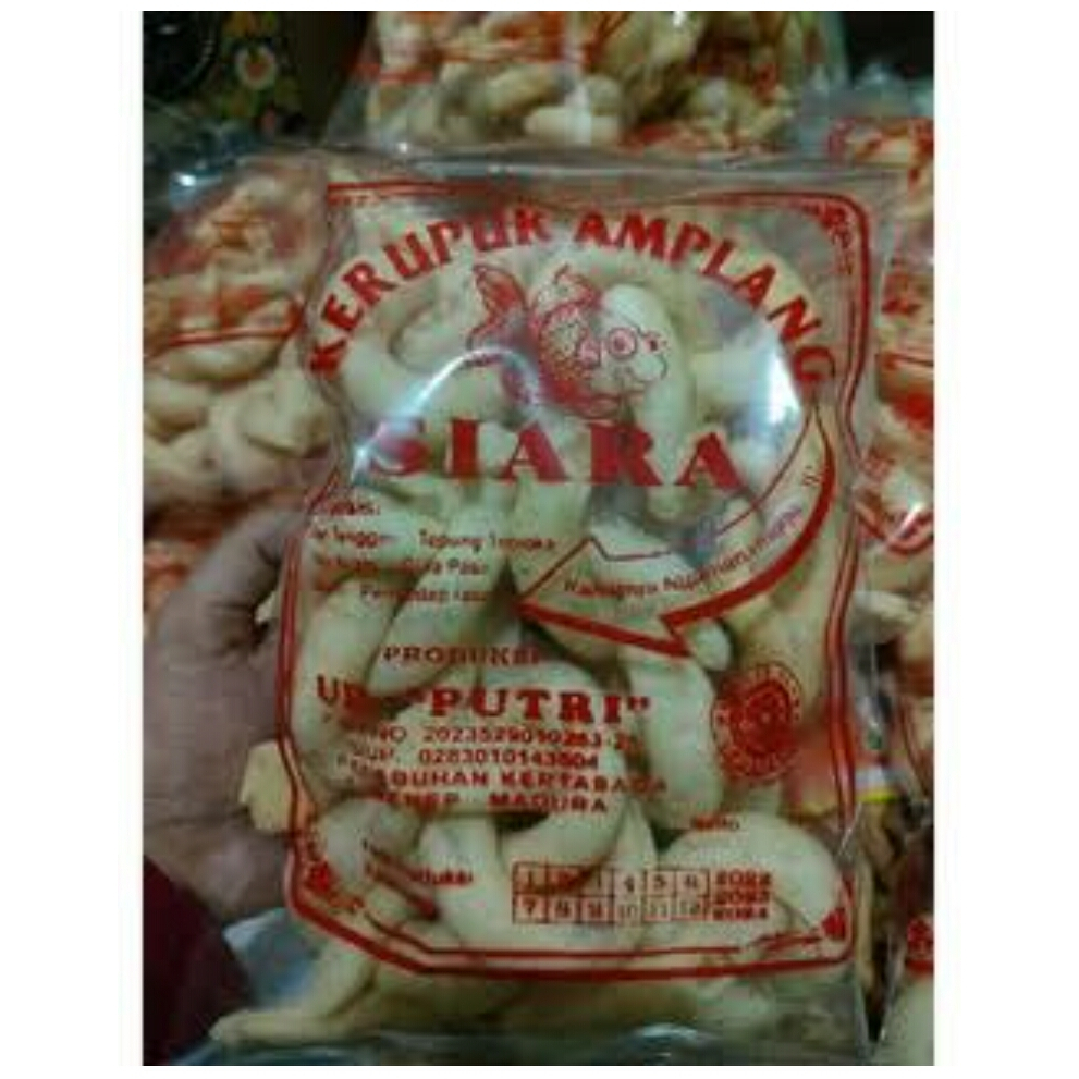 

Krupuk Amplang Ikan Tengiri Asli