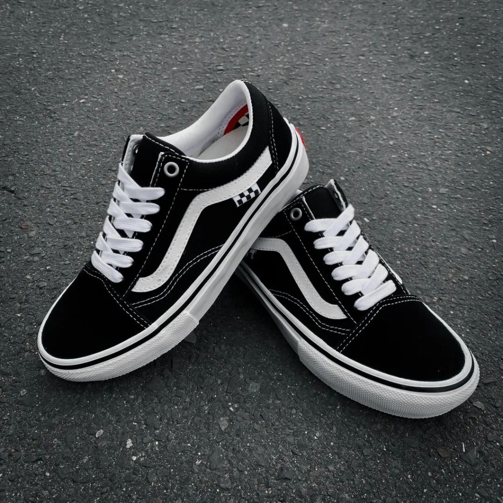 VANS SKATE PRO OLDSKOOL BLACK/WHITE ORIGINAL 100%