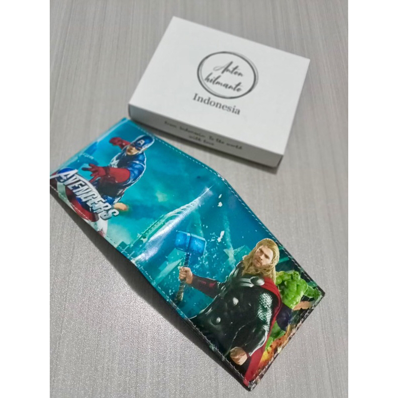 HARGA CUCI GUDANG dari anton hilmanto dompet remaja anak-anak motif karakter super hero model lipat murah meriah #dompet #shopeepuncak99