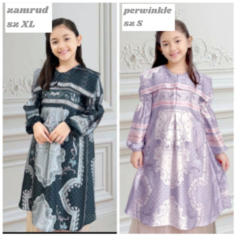 New delarosa dress anak by vanillahijab