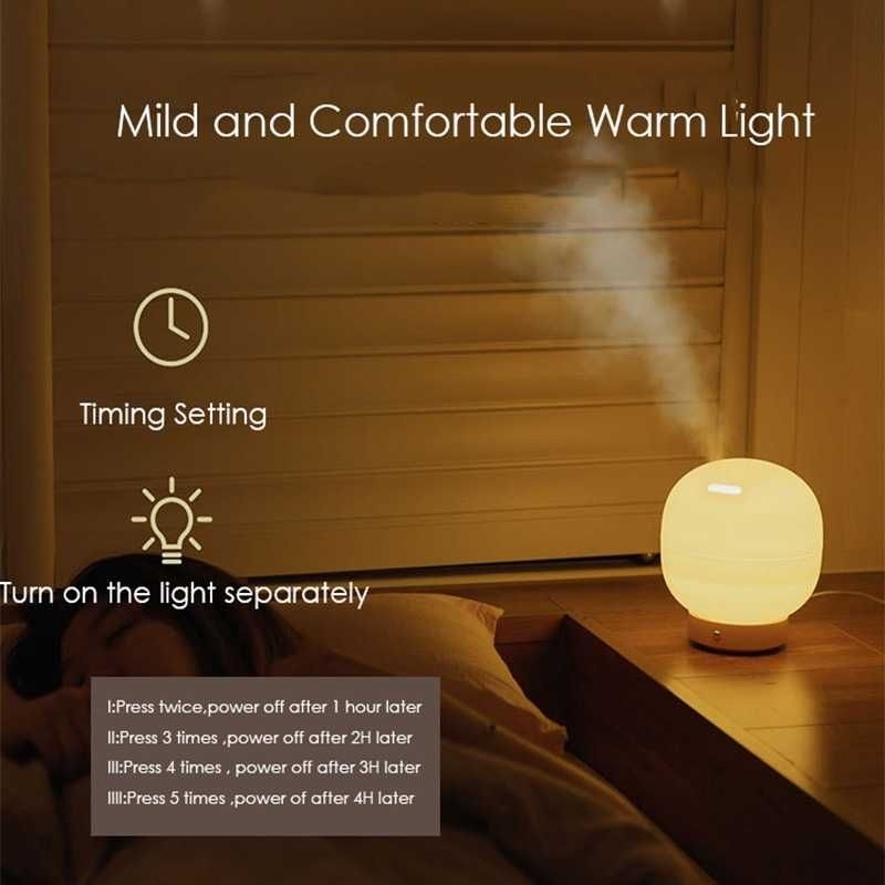 PaoPao Diffuser Air Humidifier Essential Oil Night Light 12 W 500 ml - 205