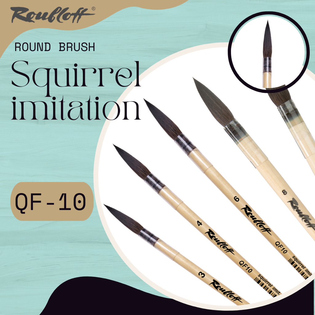 

Kuas Lukis Roubloff mop brush synthetic hair QF10