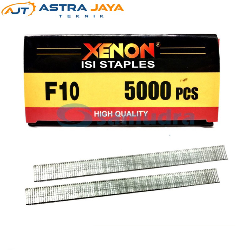 

Xenon F10 Isi Staples Mesin Paku Tembak Refill Air Nailer Stapler Gun