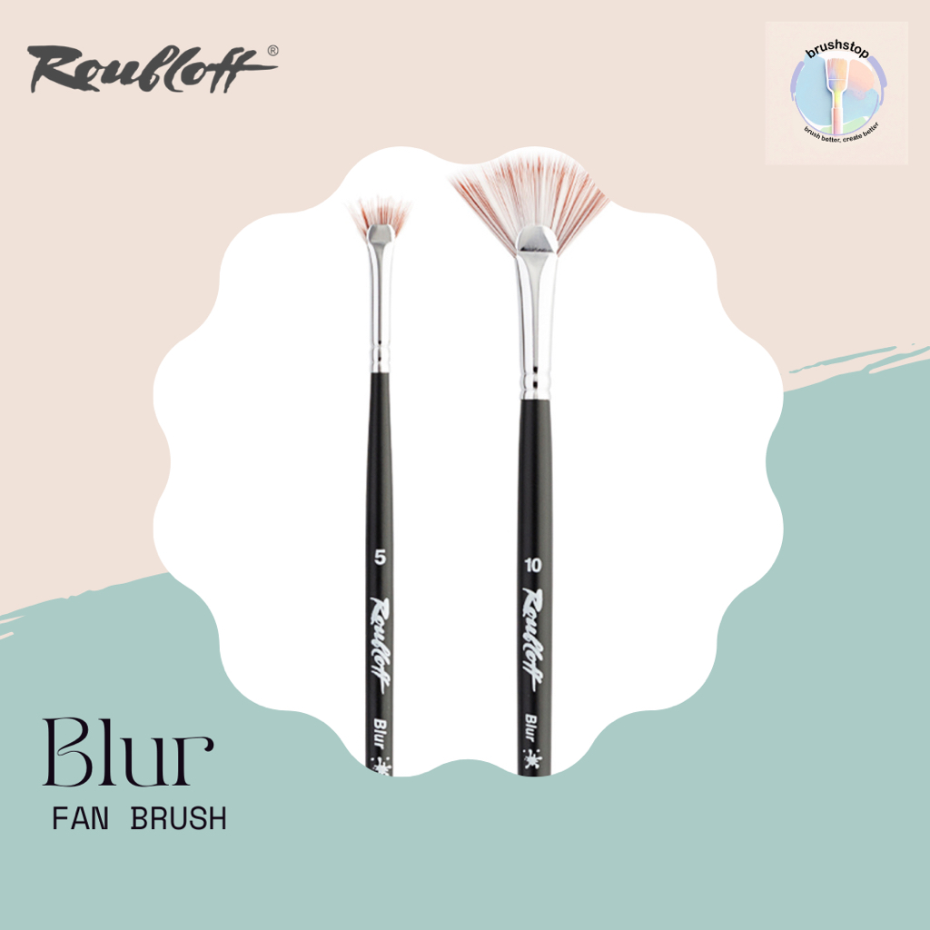 

Kuas Lukis Roubloff Brush Fan brush Blur