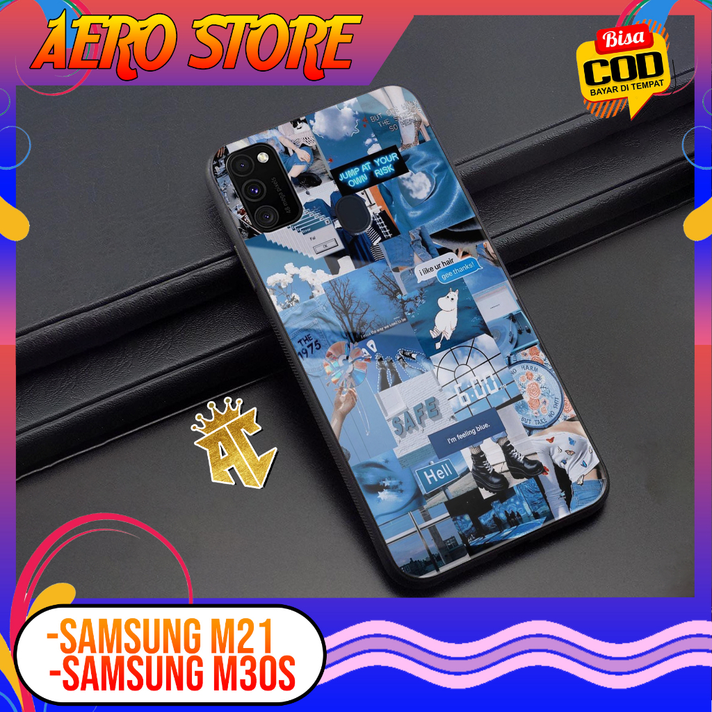 CASE SAMSUNG M21 / SAMSUNG M30S - Casing SAMSUNG M21 Terbaru AERO STORE [ MOTIF 03 ] Silikon - Case 