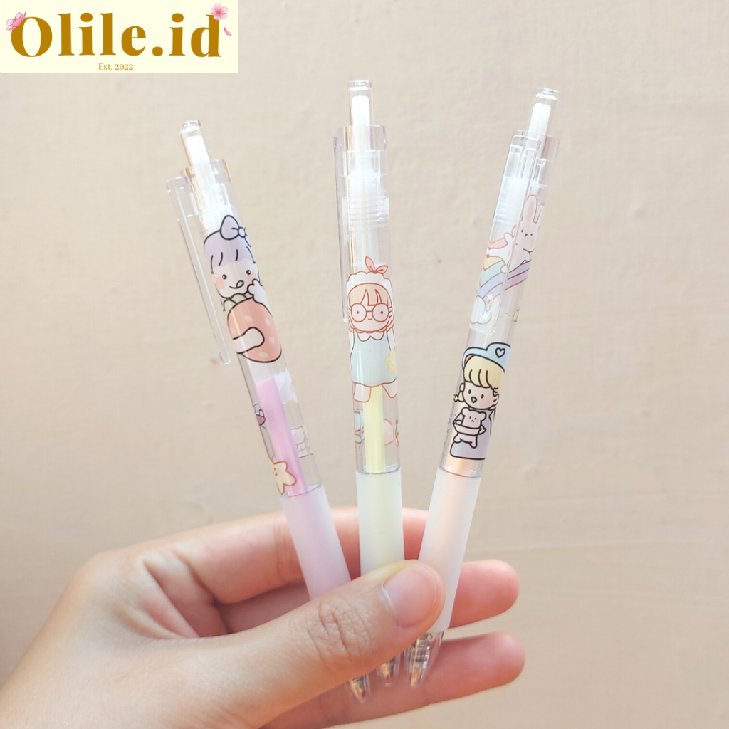 Pulpen mekanik warna pastel gliter untuk kertas hitam pulpen graffiti pastel