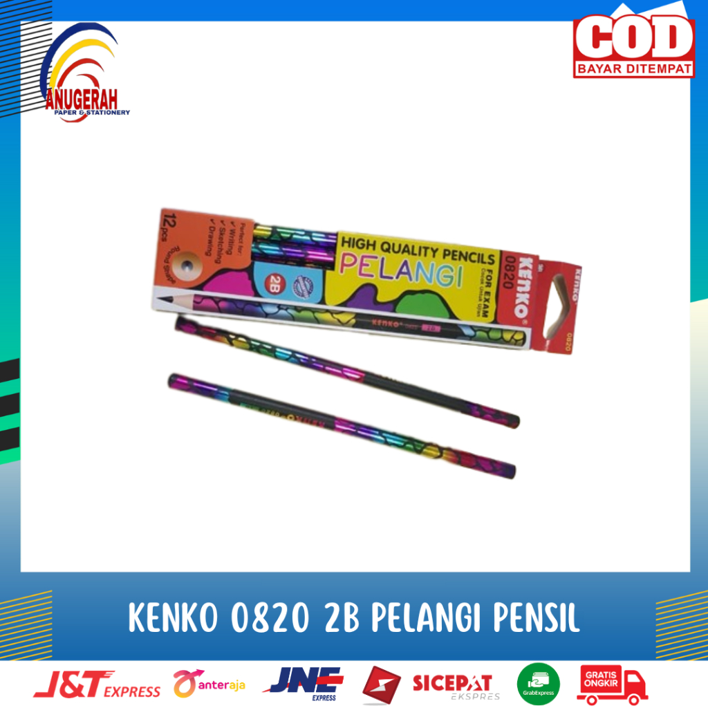 

KENKO 0820 2B PELANGI PENSIL (LSN)
