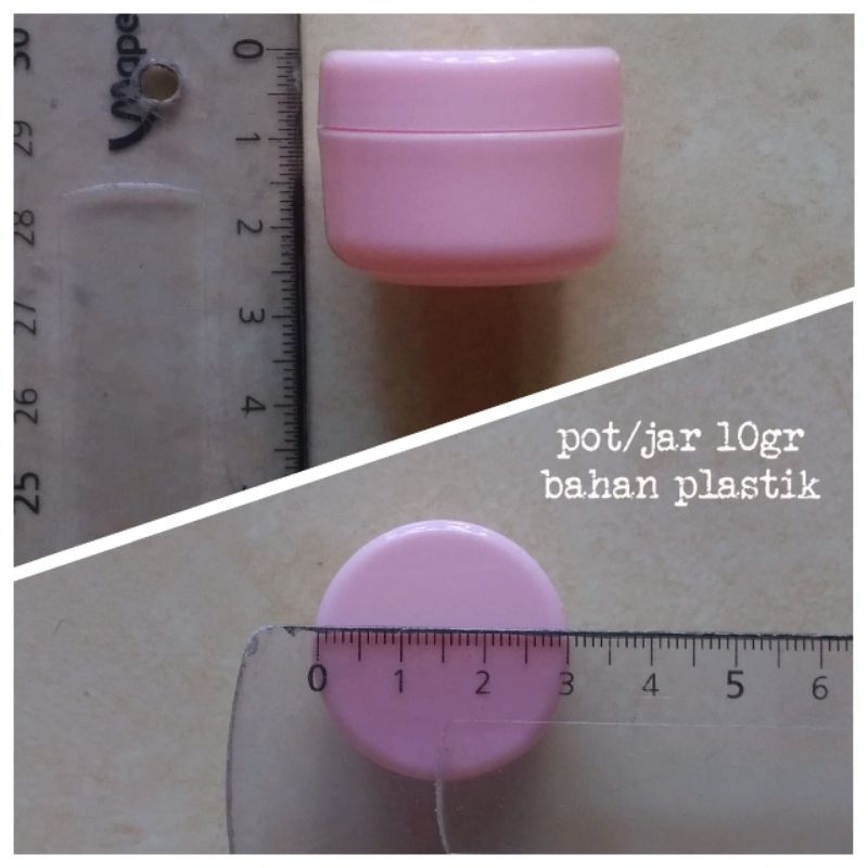 Pot cream // pot/jar wadah krim kosmetik ukuran 5gr/10gr/20gr warna warni