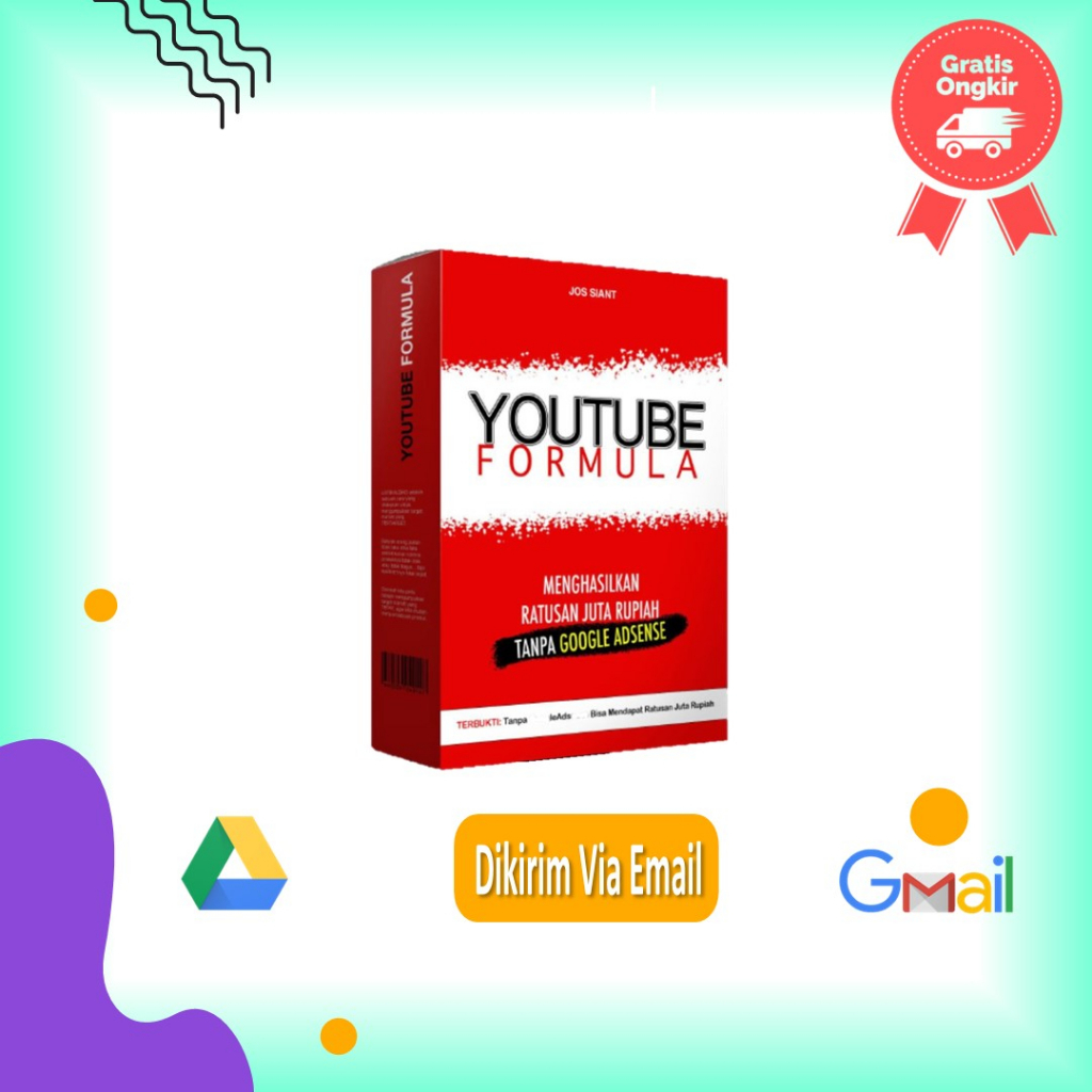 YOUTUBE CHEAT FORMULA MONETIZE BUKAN DARI ADSENSE DAN JUALAN DIGITAL MARKETING Free Ongkir