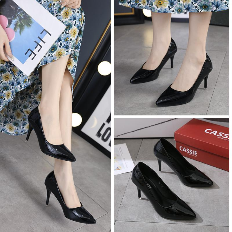 GSW Sepatu High heels basic import / Heels wanita kerja import sepatu wanita high heels basic 8cm ( 7211 ) Heels kerja wanita