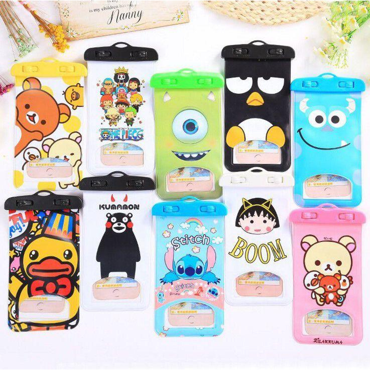 [WINNIE THE POOH]Sarung Handphone Anti Air / Waterproof Handphone