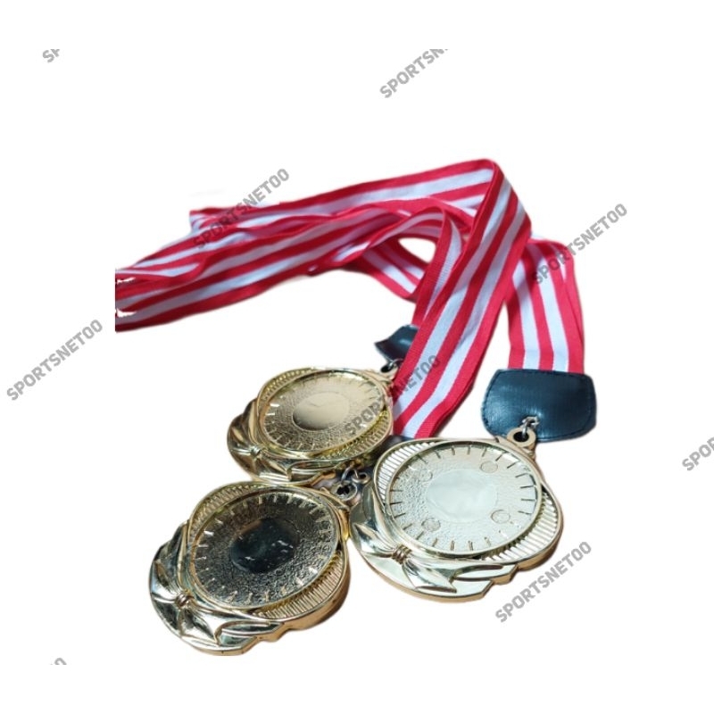 Medali Plastik Per Buah Emas.