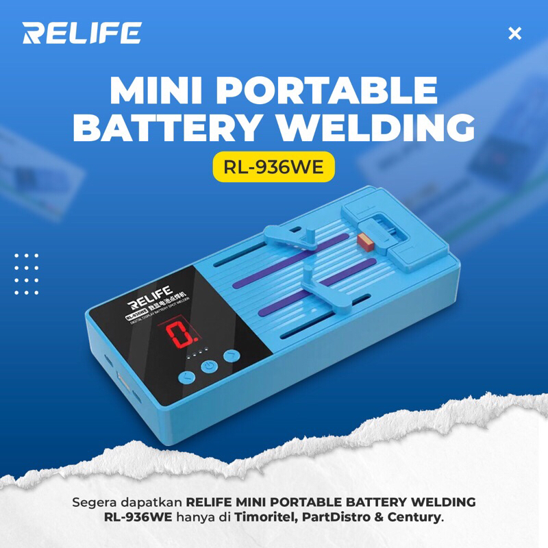 MINI PORTABLE BATTERY WELDING RELIFE RL-936WE READY STOK