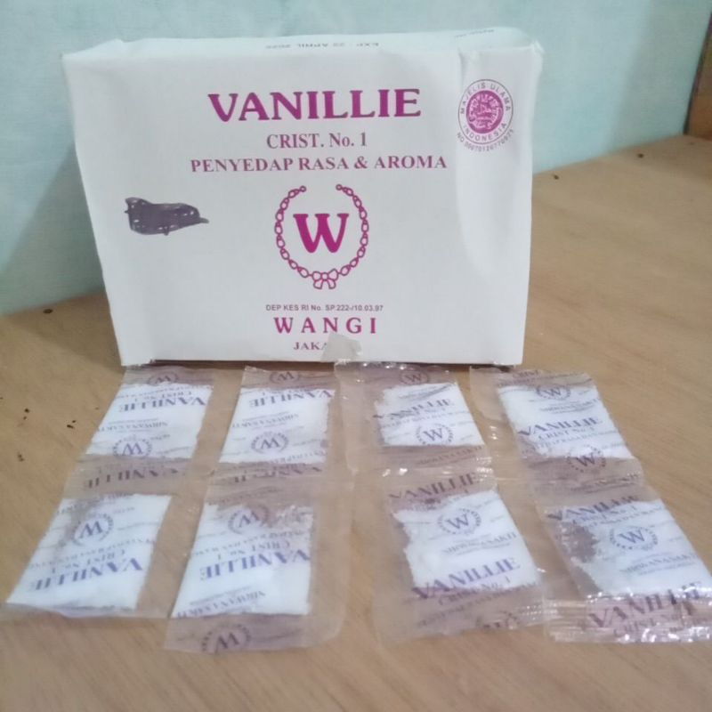 

VANILLIE CRIST. No. 1 Penyedap Rasa & Aroma Eceran