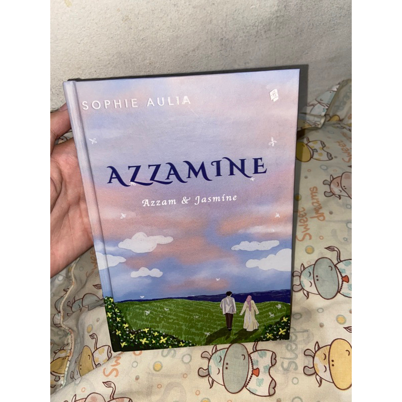 [BOOKED] preloved novel azzamine(hard cover), poster, ttd, taro novel
