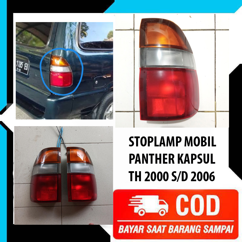LAMPU STOP BELAKANG MOBIL ISUZU PANTHER KAPSUL TAHUN 2000 2001 2002 2003 2004 2005 2006 STOPLAMP TAI