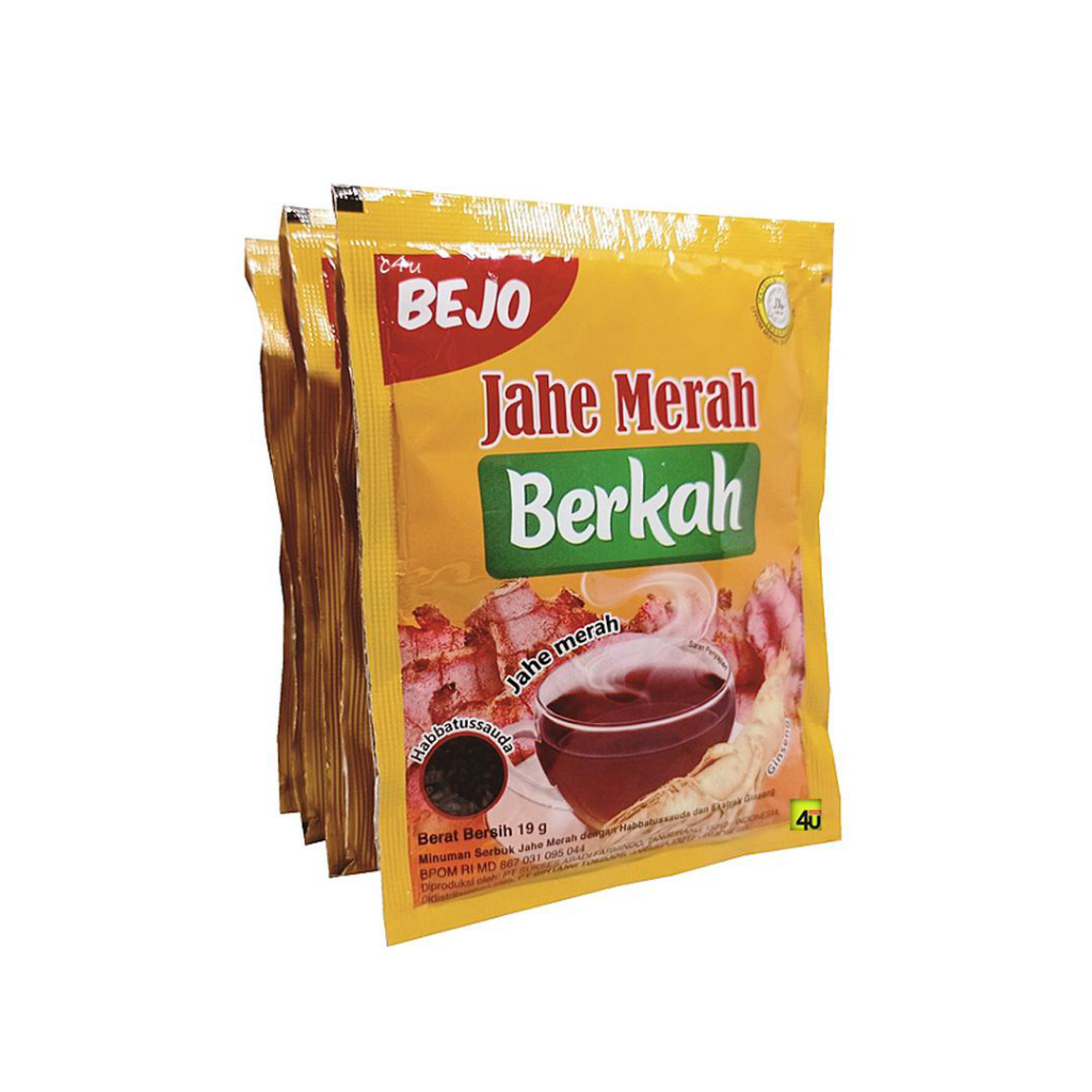 

Bejo Berkah Jahe Merah - 1 Renceng 12 Sachet