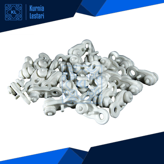 Rodaku / Roda Gorden Plastik / Roda Rel Gorden Aluminium (50Pcs)