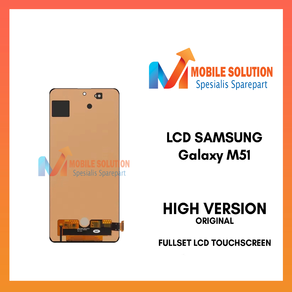 Grosir LCD Samsung Galaxy M51 Touchscreen ORIGINAL 100% Garansi + Packing / Bubbel