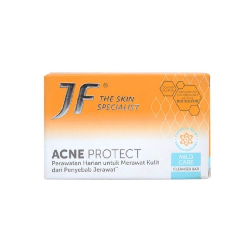 jf acne protect mild care / sabun jerawat