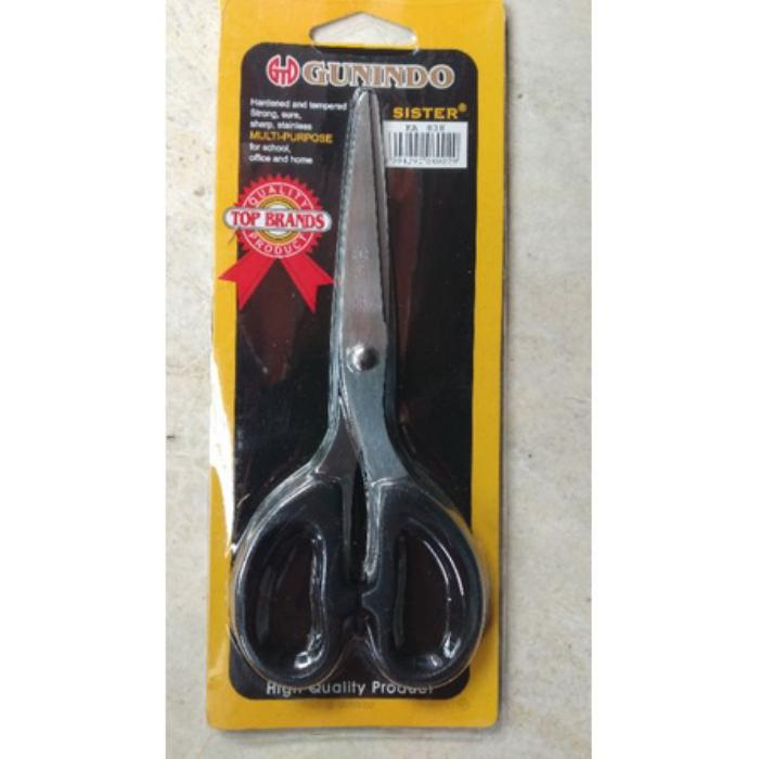 Gunting Stainless Gunindo Sister Kecil Menengah Sedang KS 818 / KA 838 /KB 868 / KC 888