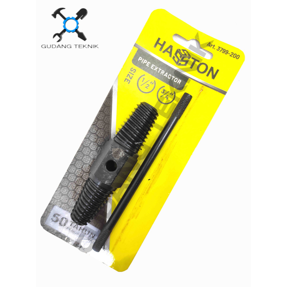 Alat Buka Drat Pipa Kran Patah 3799-200 HASSTON PROHEX / Alat Perusak Drat Ulir Kran Pipa Pipe Extractor 3799 200 HASSTON PROHEX