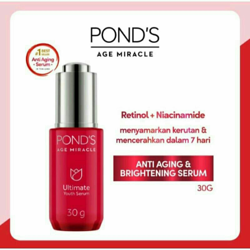 PONDS AGE MIRACLE ULTIMATE YOUTH SERUM 30G