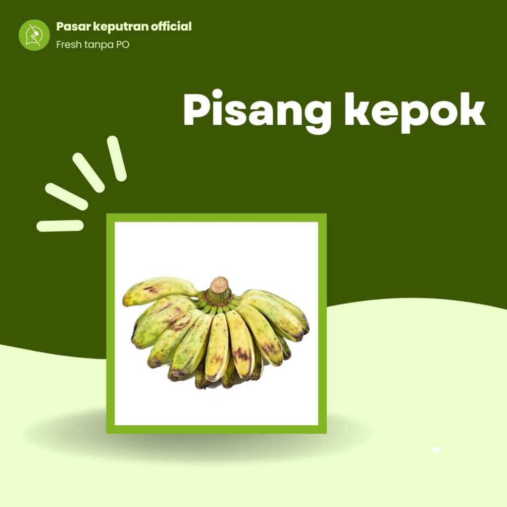 

Pisang kepok, pisang kepok 1 sisir, pisang kepok 1 cengkeh