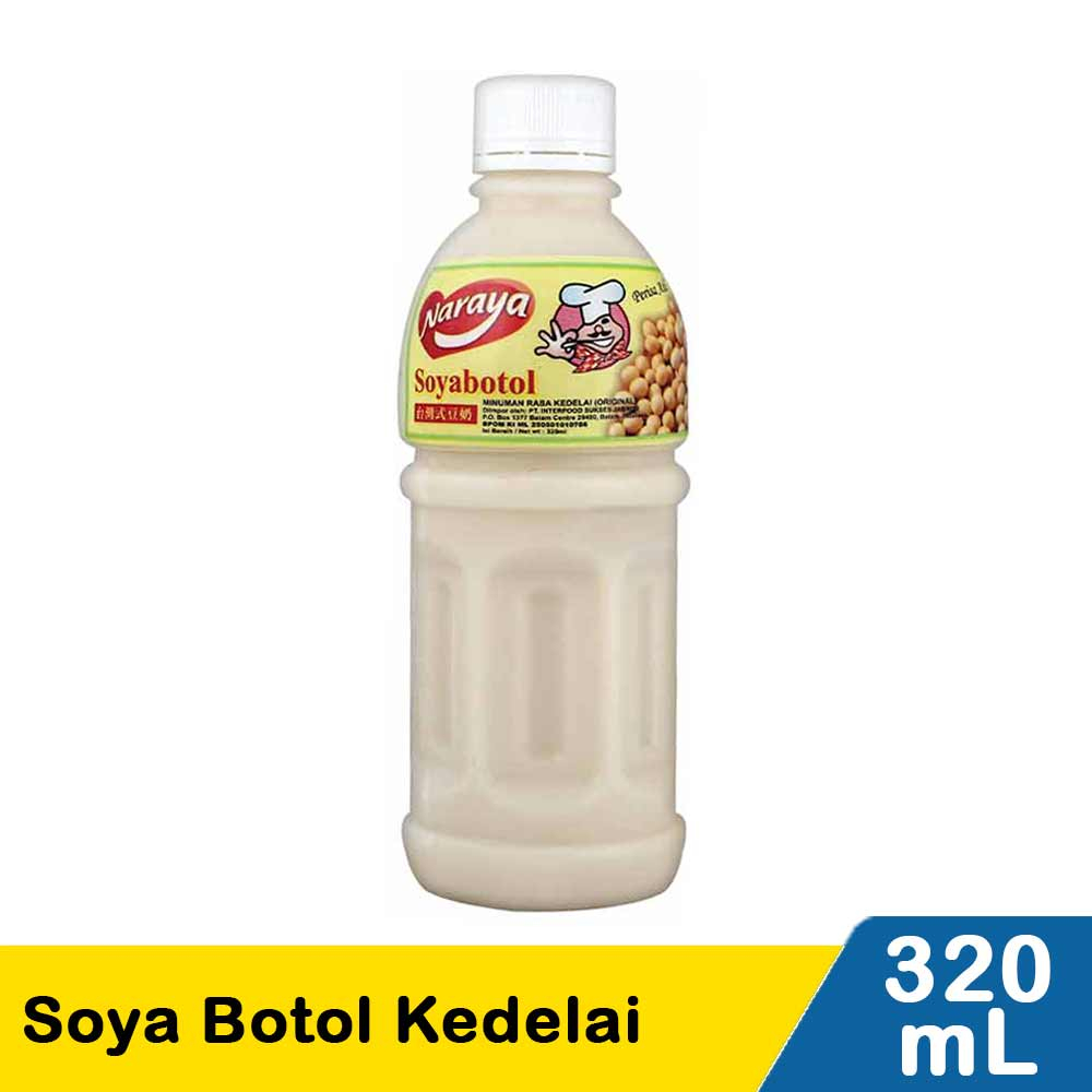 

NARAYA KEDELAI BOTOL 320 ML KHUSUS INSTAN DAN SAME DAY