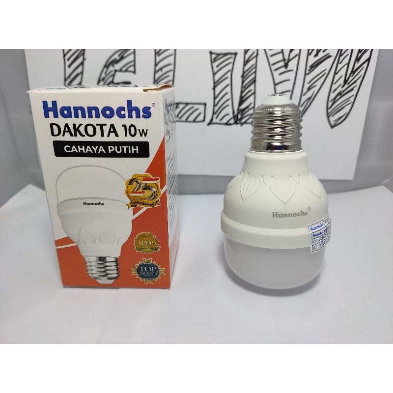 LAMPU LED CAPSULE DAKOTA 10 WATT BOHLAM BULB KAPSUL 10W HANNOCH SNI