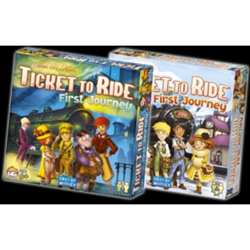 TICKET TO RIDE FIRST JOURNEY TO EUROPE BOARD GAME