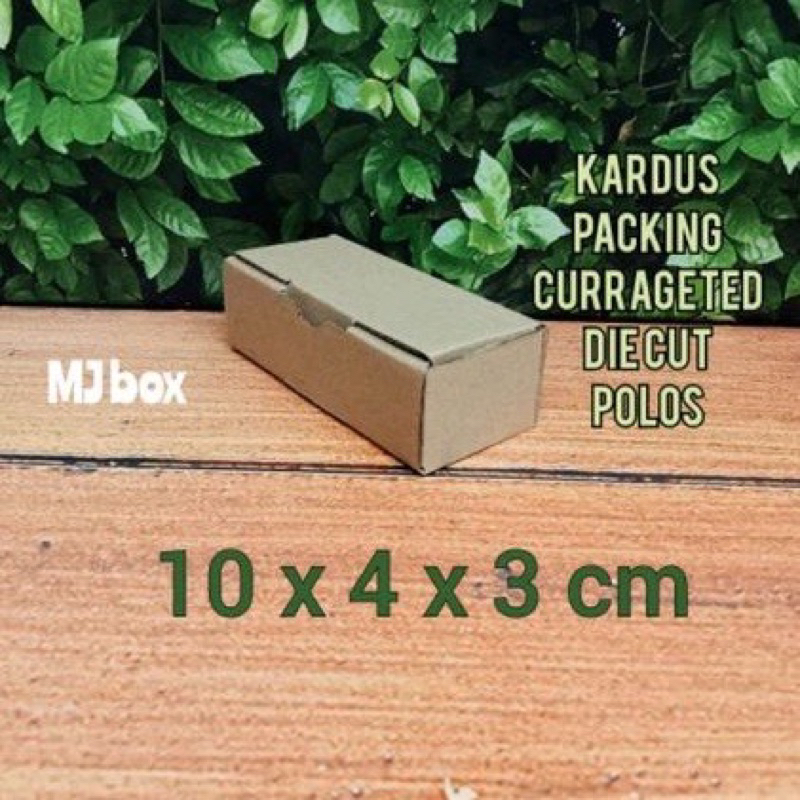 

Kardus Uk. 10 x 4 x 3 cm Die cut untuk packing aksesoris dll, model box pizza BOX KARDUS