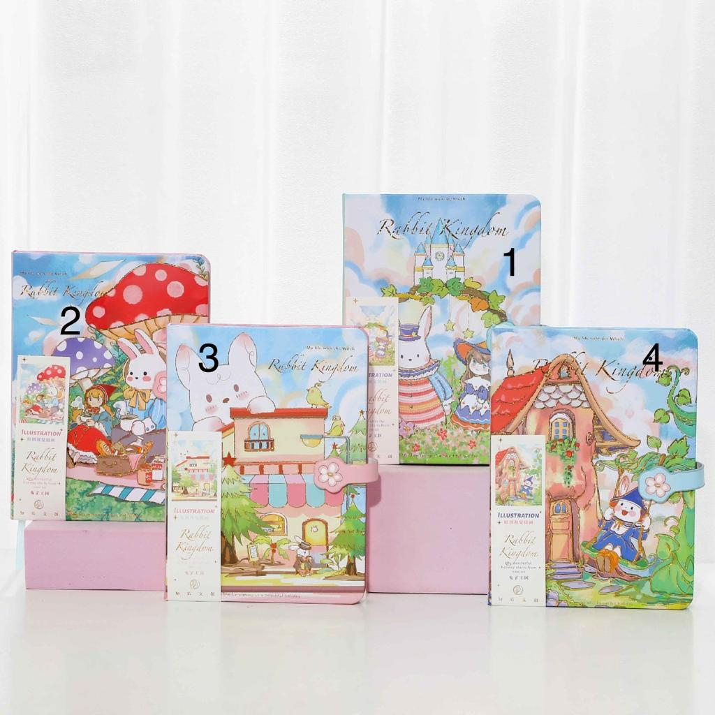 Diary Rabbit kingdom / Diary Motif Cute / Diary Motif Import