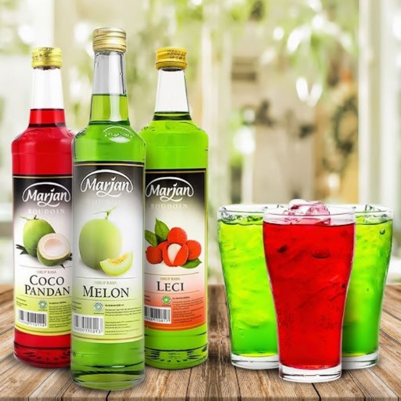 

Sirup Marjan Boudoin 460ml Melon/Coco Pandan