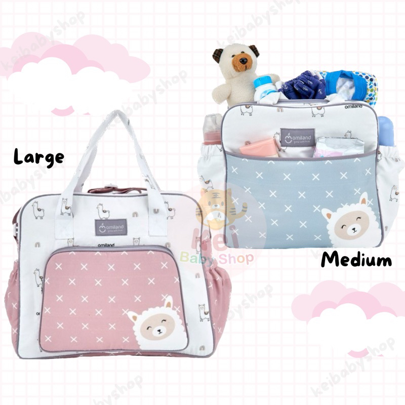 Tas Perlengkapan Bayi Omiland / Tas Bayi Travelling