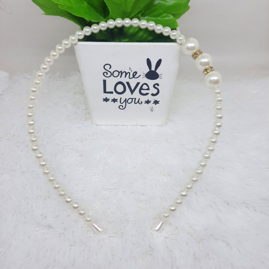 𝐒𝐢𝐳𝐳𝐋𝐢𝐧𝐠 {COD} BANDO / BANDANA / MUTIARA Aksesoris rambut bando mutiara BANDO MUTIARA KOREA / BANDAN