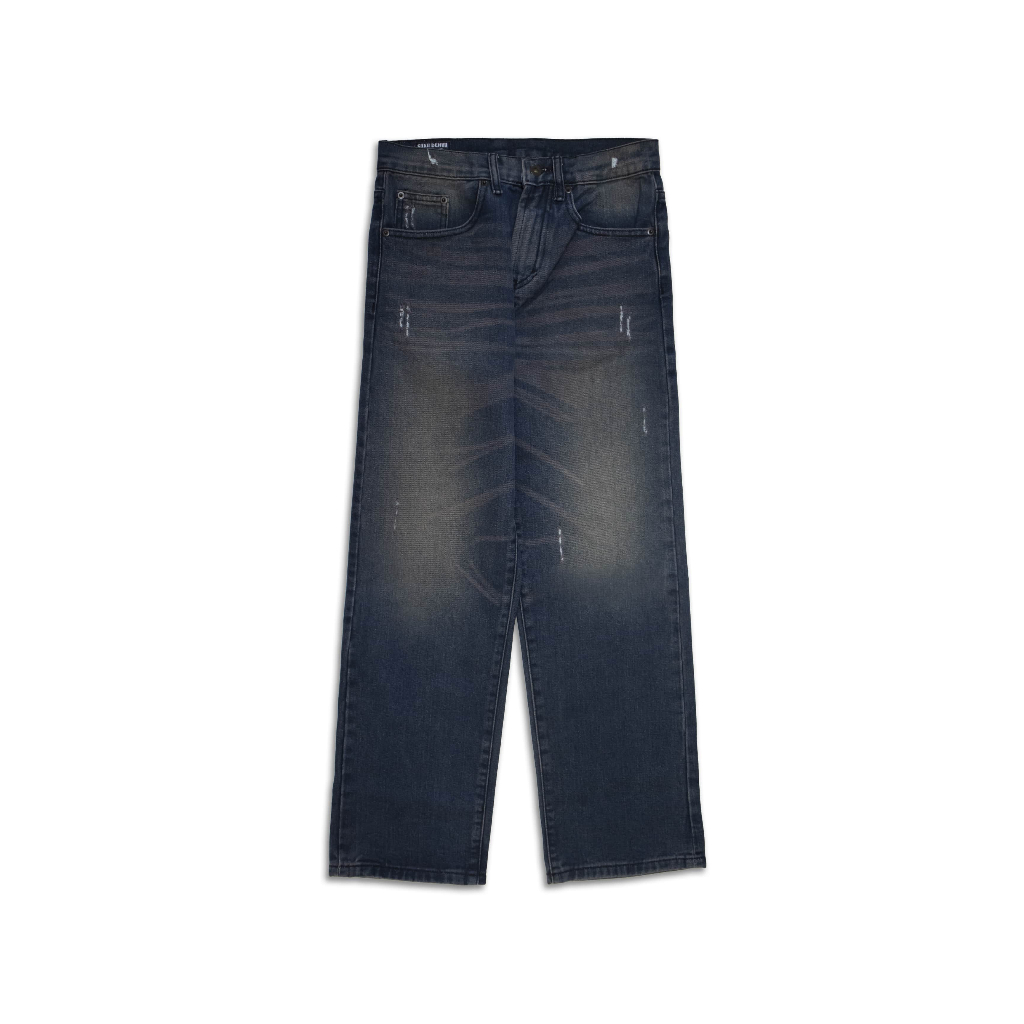 SUKU DENIM - GRAVAST - CELANA JEANS WASH RIPPED
