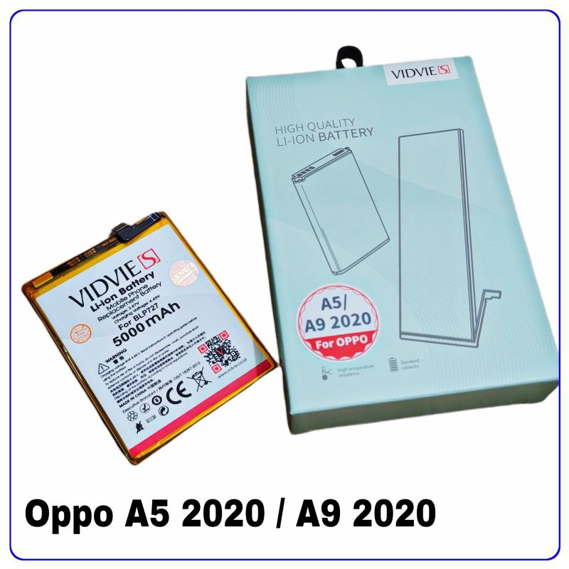 BATERAI VIDVIE S FOR OPPO A5 2020 / OPPO A9 2020 - BLP727