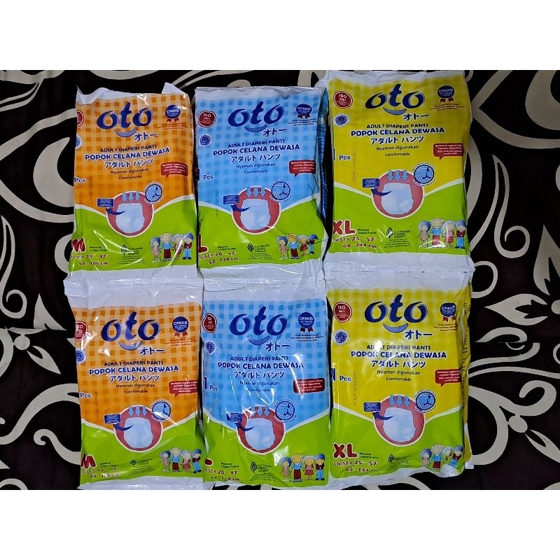 20 pcs OTO popok CELANA dewasa PAKET HEMAT