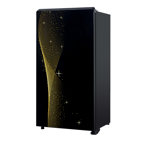 AQUA Kulkas 1 Pintu 165L Big Freezer 71 Watt AQR-D 205 Star Sky Patern